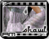 [AM] Shawl Glitter White