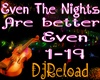 Even The Nights Are 