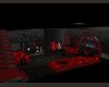 Black red room