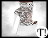 T! Yumei White Heels