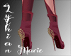 LM Old Rose Spiked Boots