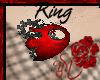 (Y) Ruby Heart Ring