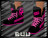 M Pink Skull Candy Shoes