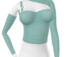 Sexy Teal Green Top