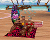 beach kiss animated