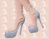 L: Cinta PastelBlue Heel