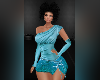 Dress Iris Aqua