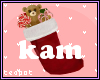 T| Custom Kam Stocking