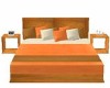 Orange Bed w Poses