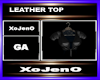 LEATHER TOP
