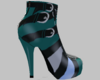 Aqua Marine Ankle Boots