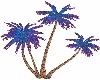 Palm Trees Neon Colors