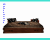 Cafe bed ottoman