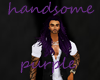 handsome purple