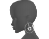 Silver earring
