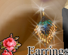 *L* Peacock earrings