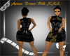 Asian Dress Blk XXL