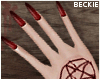 Marked Hands+Nails