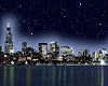 city night sky with star