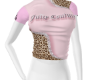 Juicy Couture cheeta top