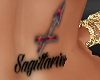 Sagittarius Tummy Tattoo