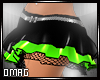 0 | Rage Green Skirt