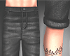 Pants Rolled Up Black