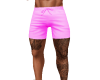 AS Pink Shorts + Tattoo