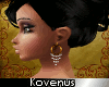 (Kv) Gold Dia Earrings