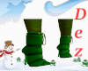 Green Puffer Winter Heel