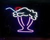 malt shop neon art