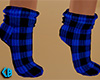 Blue Socks Plaid Short F