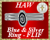 Blue & Silver Ring FLIF