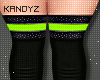 !!K Glitz Stocking Green