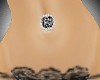 Black Diamond Belly ring