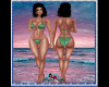 *D* Green Bikini