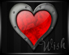 {Wish}Red Heart Sticker