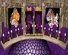 Purple Lion/Tiger Throne