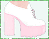 Kawaii White/Pink Shoes