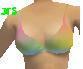 Rainbow Bikini Top