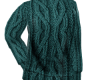 MS KnitLTurquoiseSweater