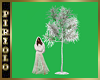 Small Birch Winter Tree