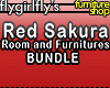 Red Sakura Room BUNDLE!