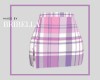 Purple/Pink Plaid Skirt