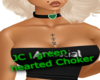 JC l Green Heart Choker