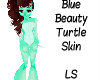 Blue Beauty Turtle Skin