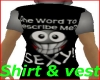 Sexy shirt & vest