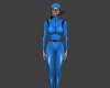 Blue / Black Scuba Suit