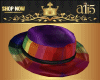 Dawna's Rainbow Hat