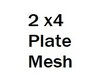 2 x 4 plate mesh